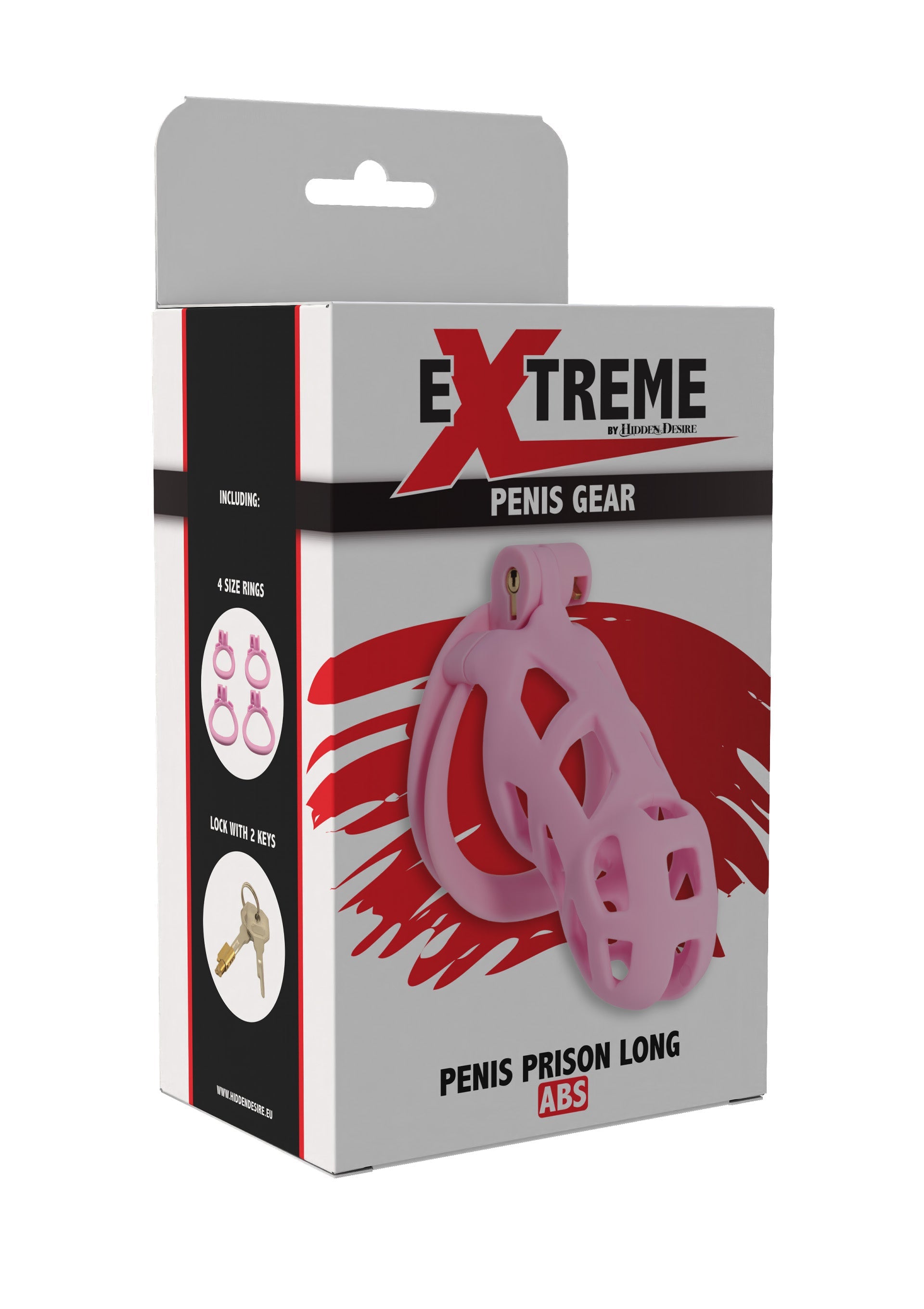 Accessoire BDSM Hidden Desire Penis Prison Cock Cage Long