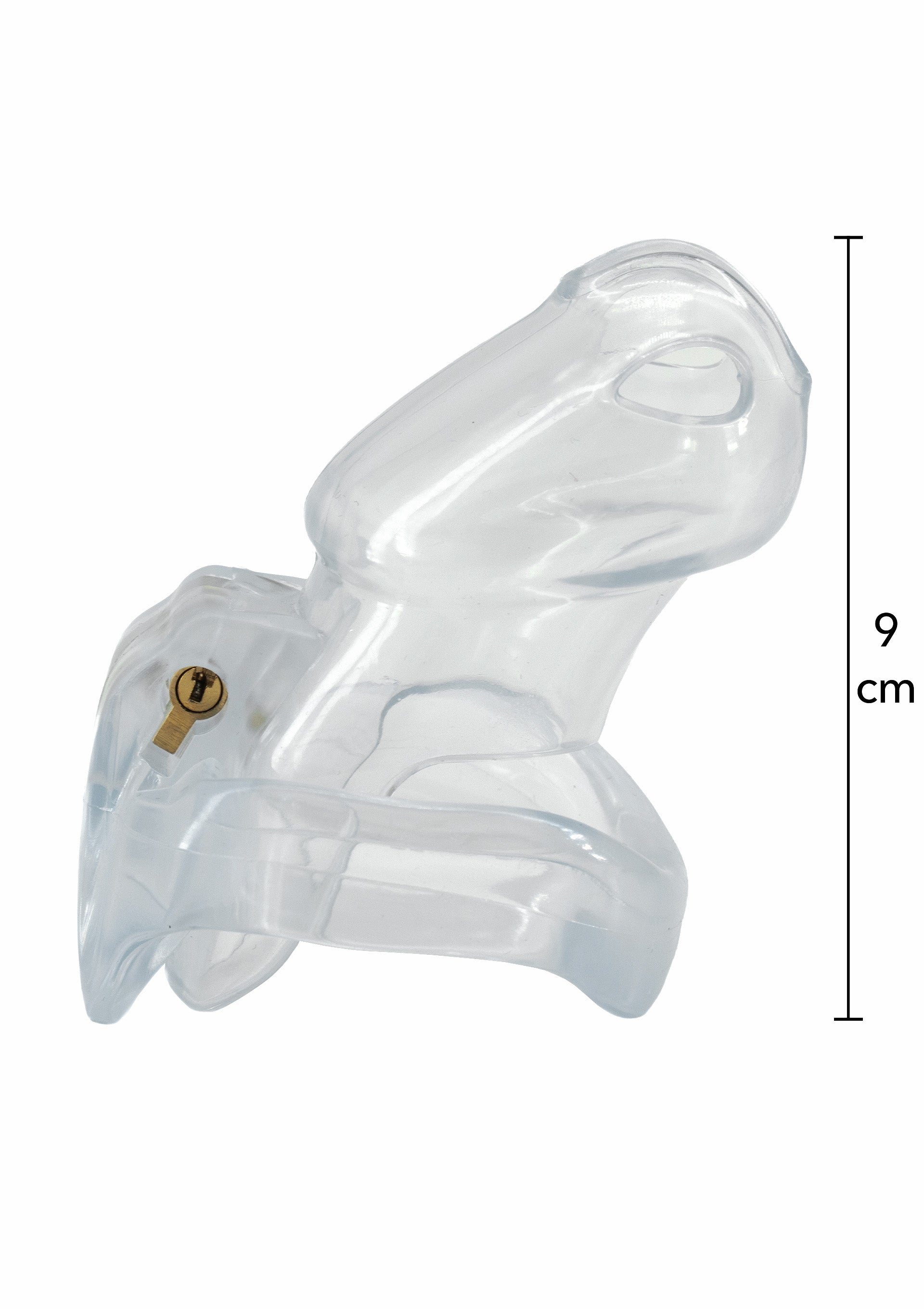 Accessoire BDSM Hidden Desire Clear Control Cock Cage Long