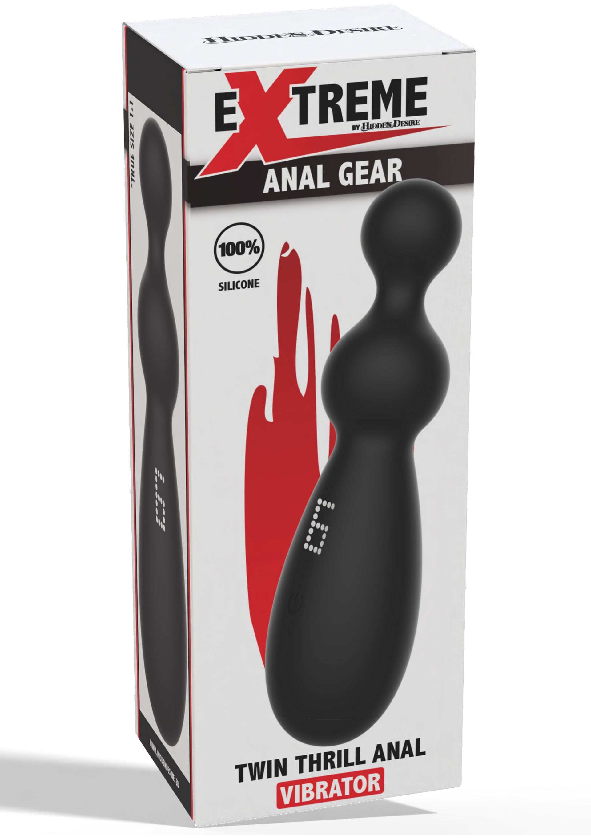 Jouet anal Hidden Desire Twin Thrill Anal Vibrator