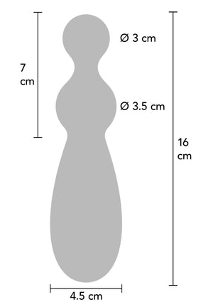 Jouet anal Hidden Desire Twin Thrill Anal Vibrator