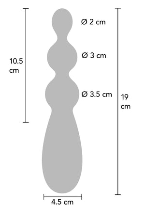 Jouet anal Hidden Desire Triple Thrill Anal Vibrator