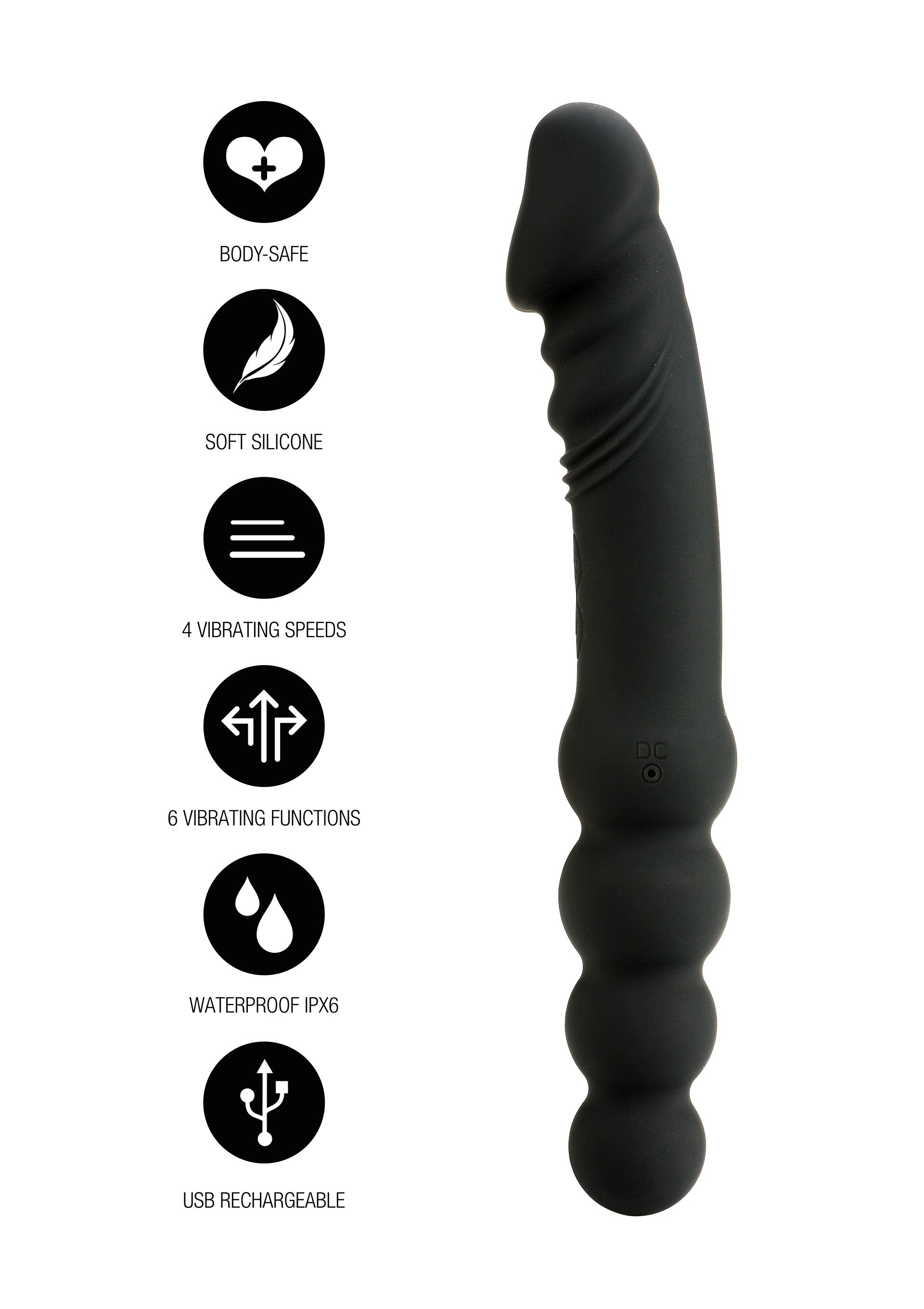 Jouet anal Hidden Desire Dual Sided Anal Vibrator
