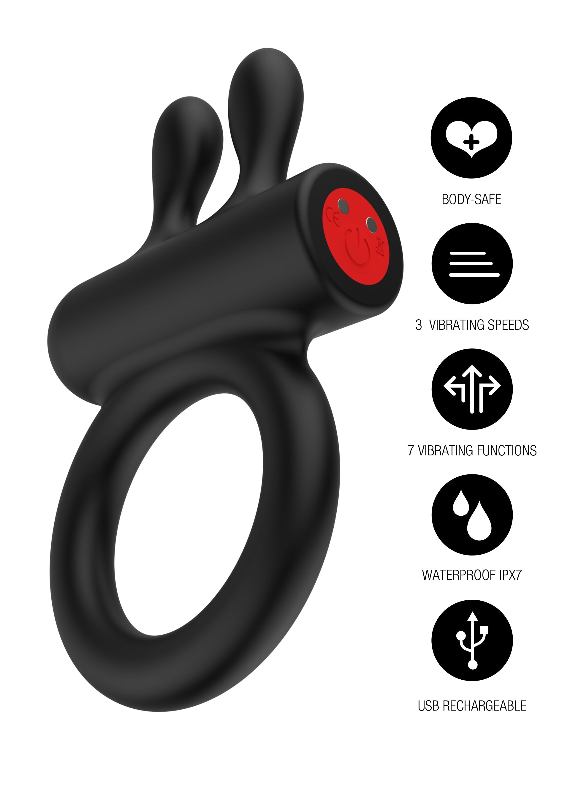 Performance masculine Hidden Desire Performance Max Turbo C-Ring