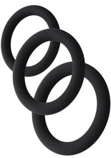 Performance masculine Hidden Desire Stamina Starter C-Rings 3 Pcs Set