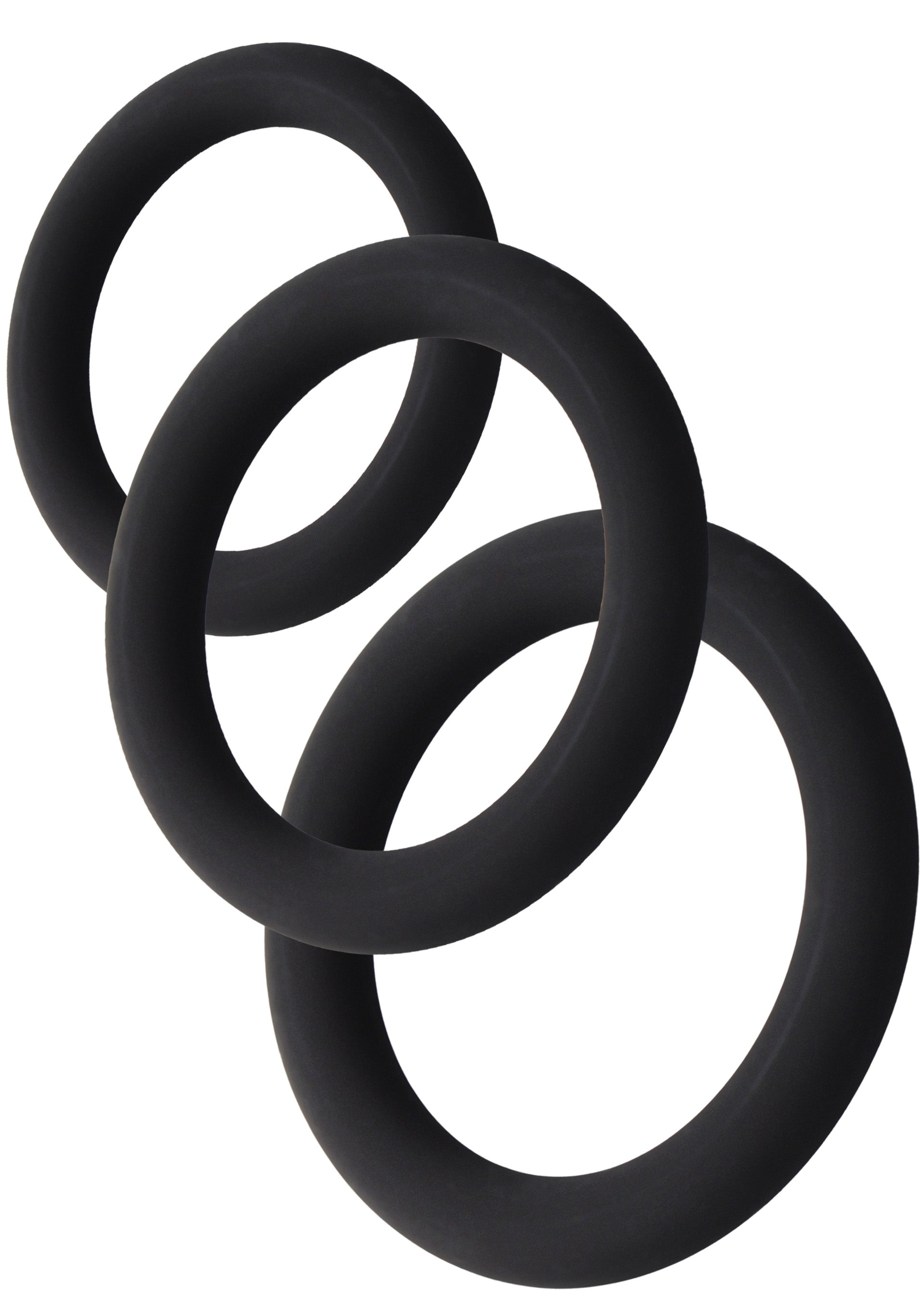 Performance masculine Hidden Desire Stamina Starter C-Rings 3 Pcs Set