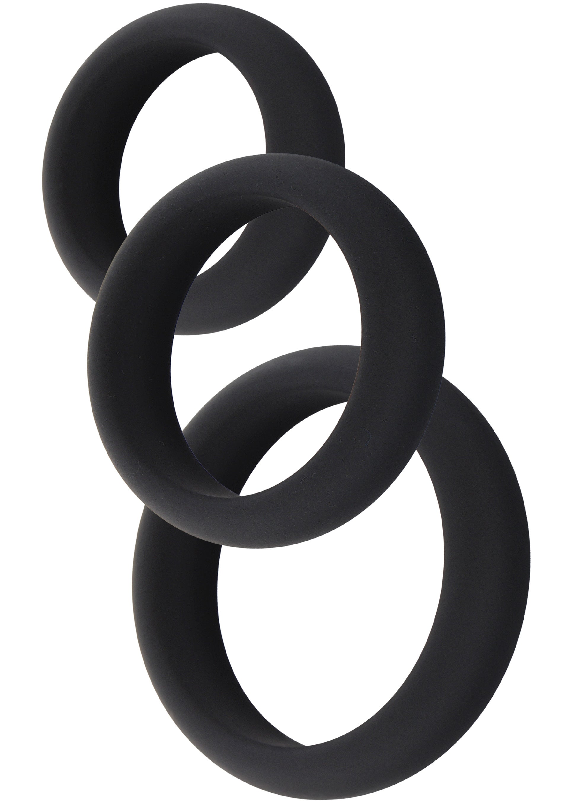 Performance masculine Hidden Desire Stamina Premium C-Rings 3 Pcs Set