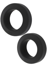 Performance masculine Hidden Desire Double Stackers C-Rings 2 Pcs Set L