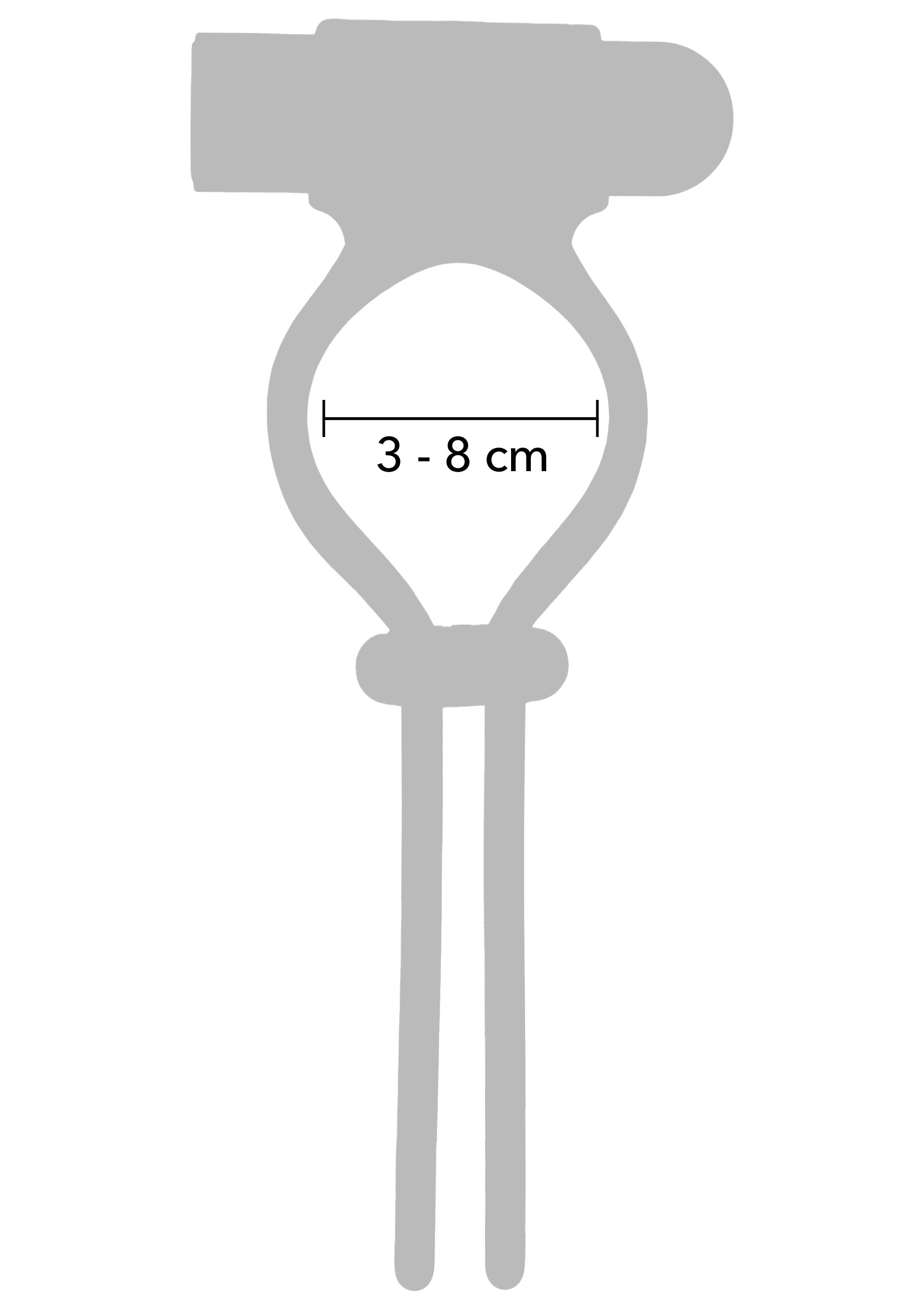 Performance masculine Hidden Desire Vibrating & Adjustable C-Ring