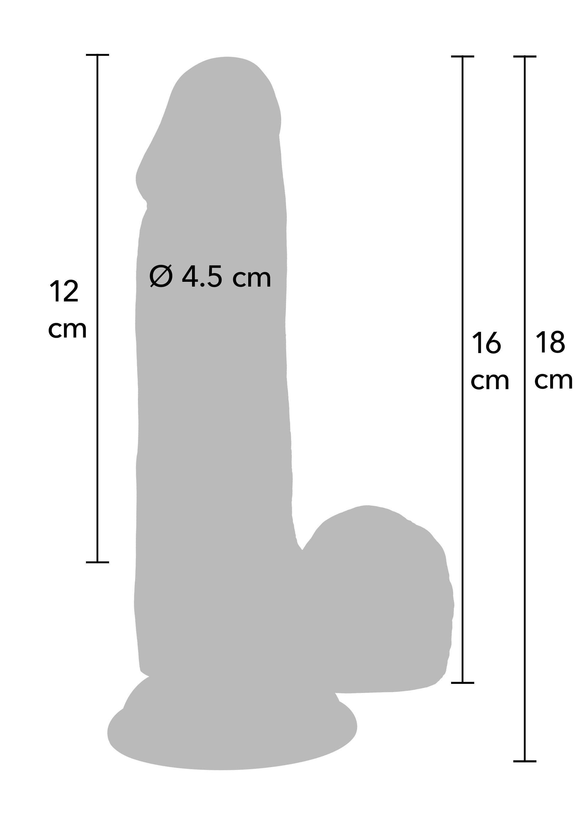 Dildo Hidden Desire Realistic Dildo PVC 16 cm