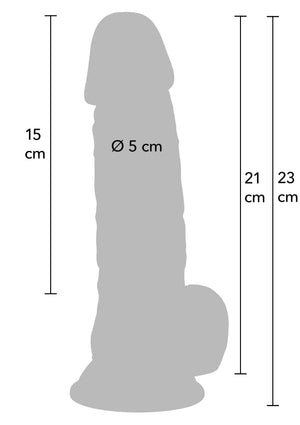 Dildo Hidden Desire Realistic Dildo PVC 21 cm