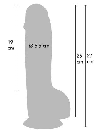 Dildo Hidden Desire Realistic Dildo PVC 25 cm