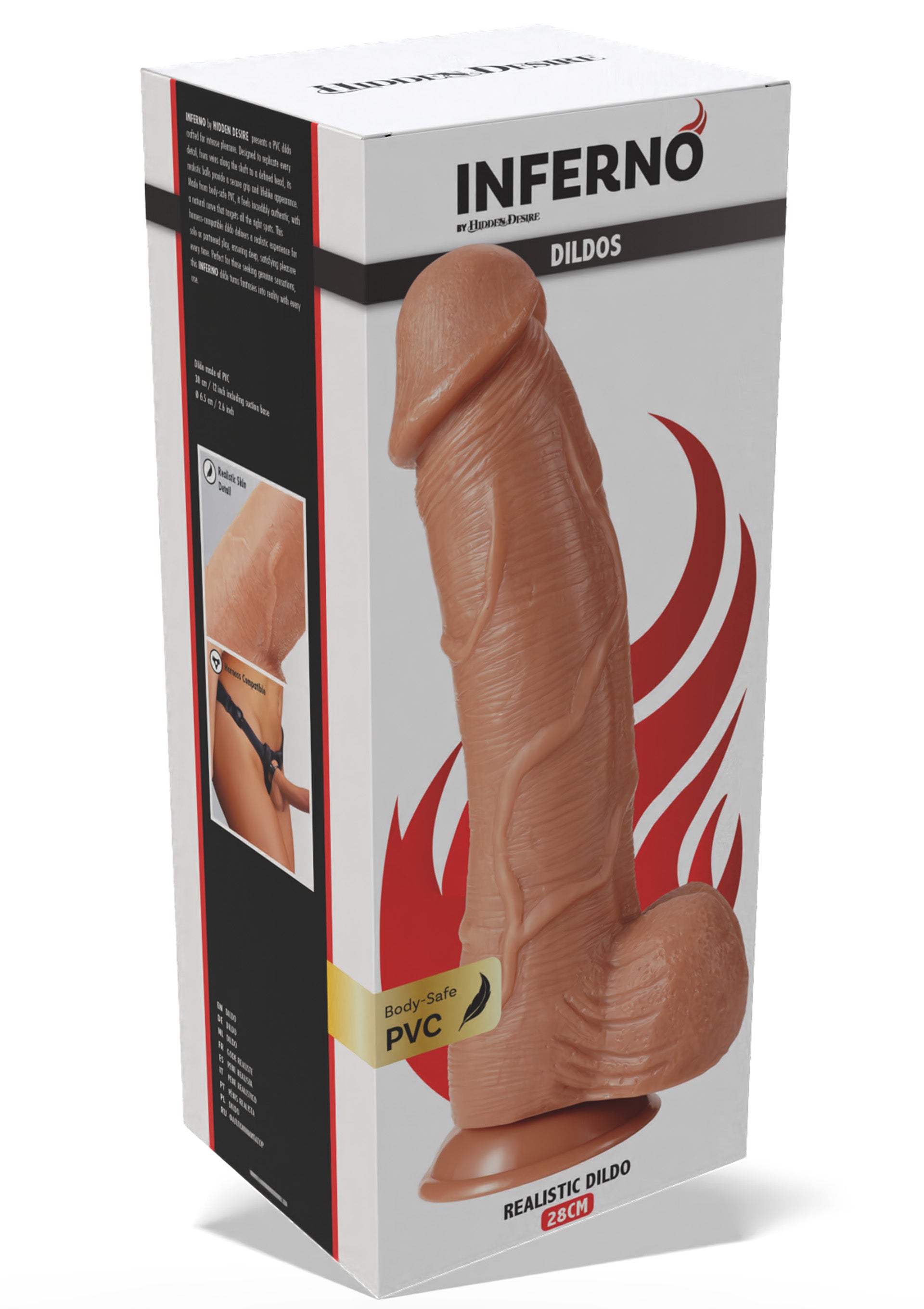 Dildo Hidden Desire Realistic Dildo PVC 28 cm