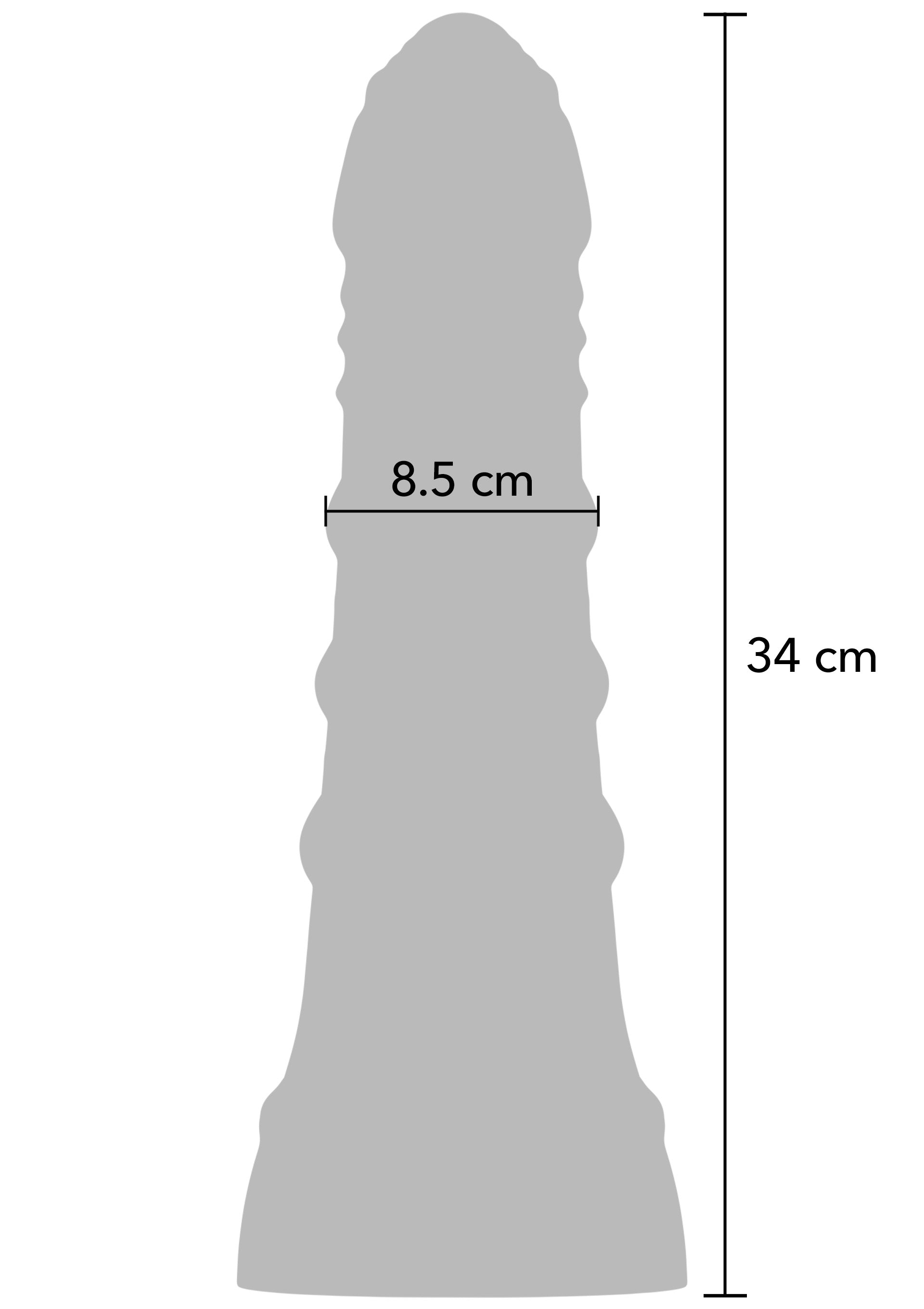Dildo Hidden Desire Big Boys Dong PVC 34 cm