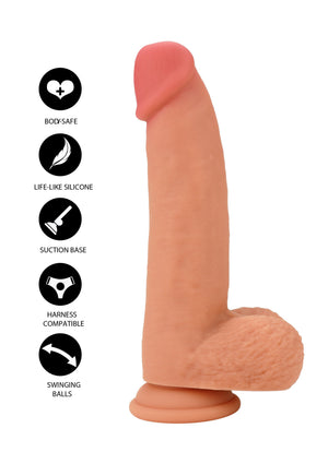 Dildo Hidden Desire Realistic Dildo Liquid Silicone 19 cm