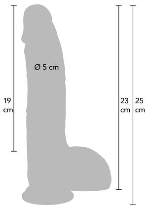 Dildo Hidden Desire Realistic Dildo Liquid Silicone 23 cm