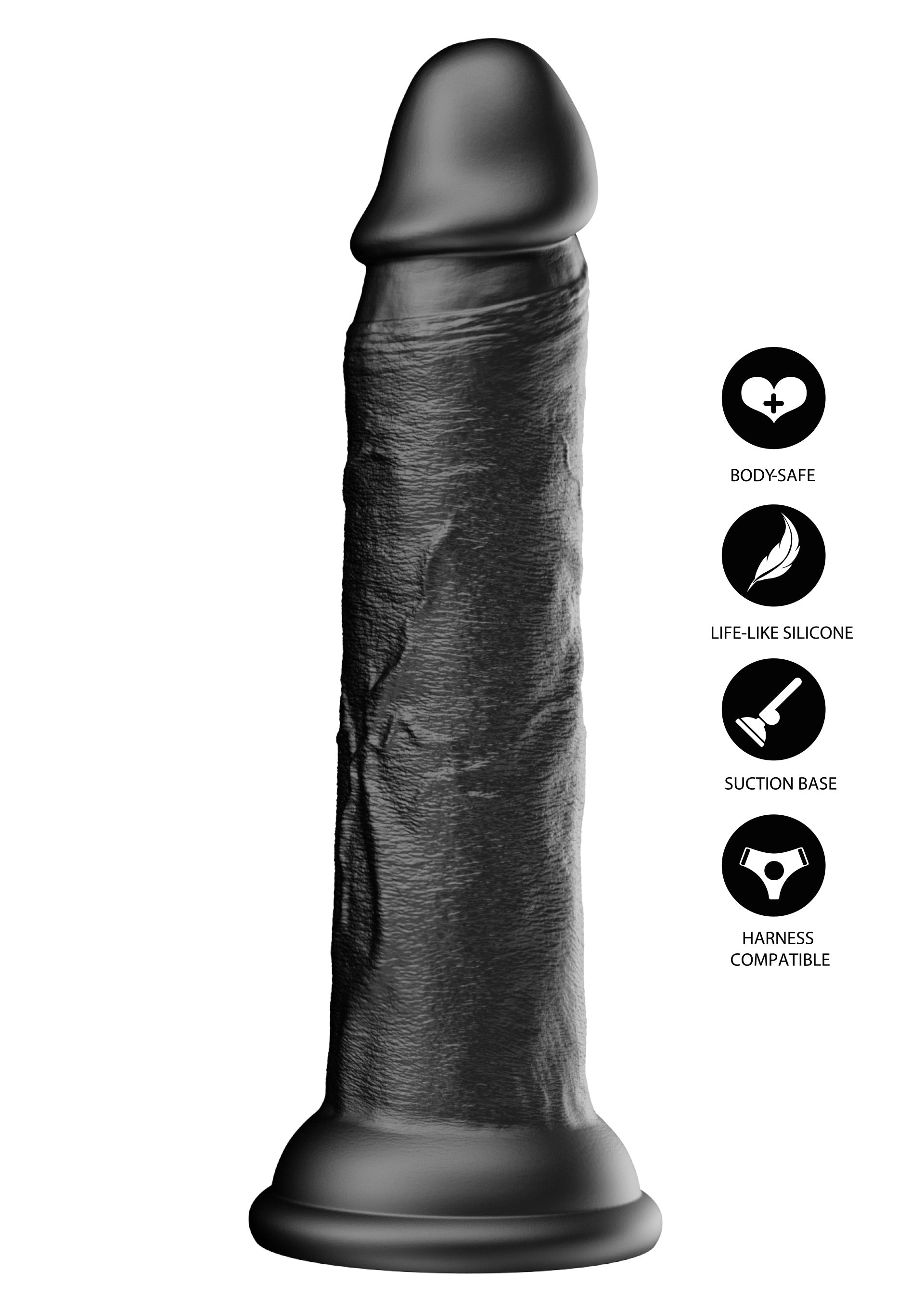 Dildo Hidden Desire Realistic Dong Liquid Silicone 23 cm