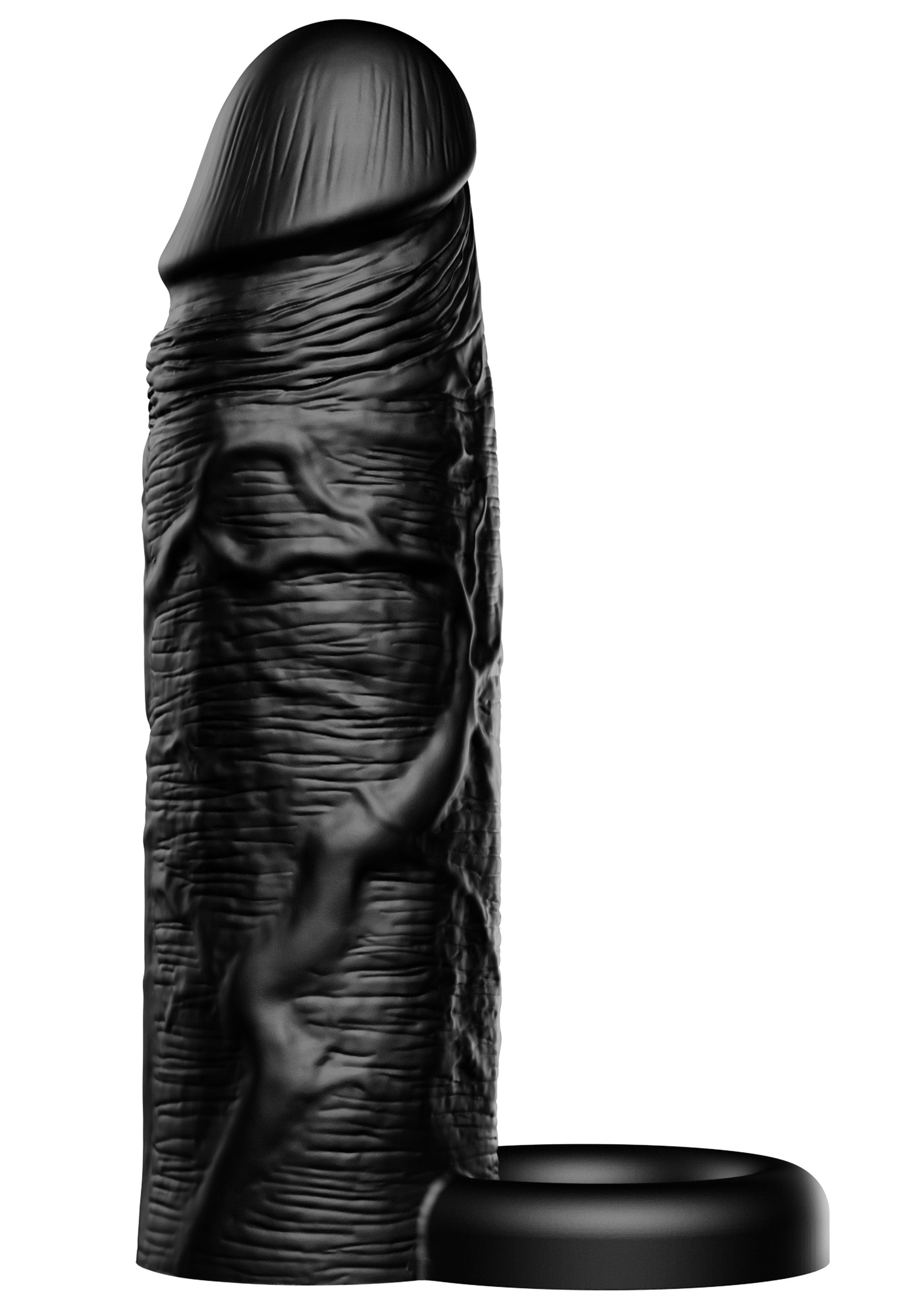 Performance masculine Hidden Desire Penis Sleeve Liquid Silicone Ring 15 cm