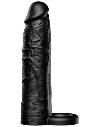 Performance masculine Hidden Desire Penis Sleeve Liquid Silicone Ring 18 cm