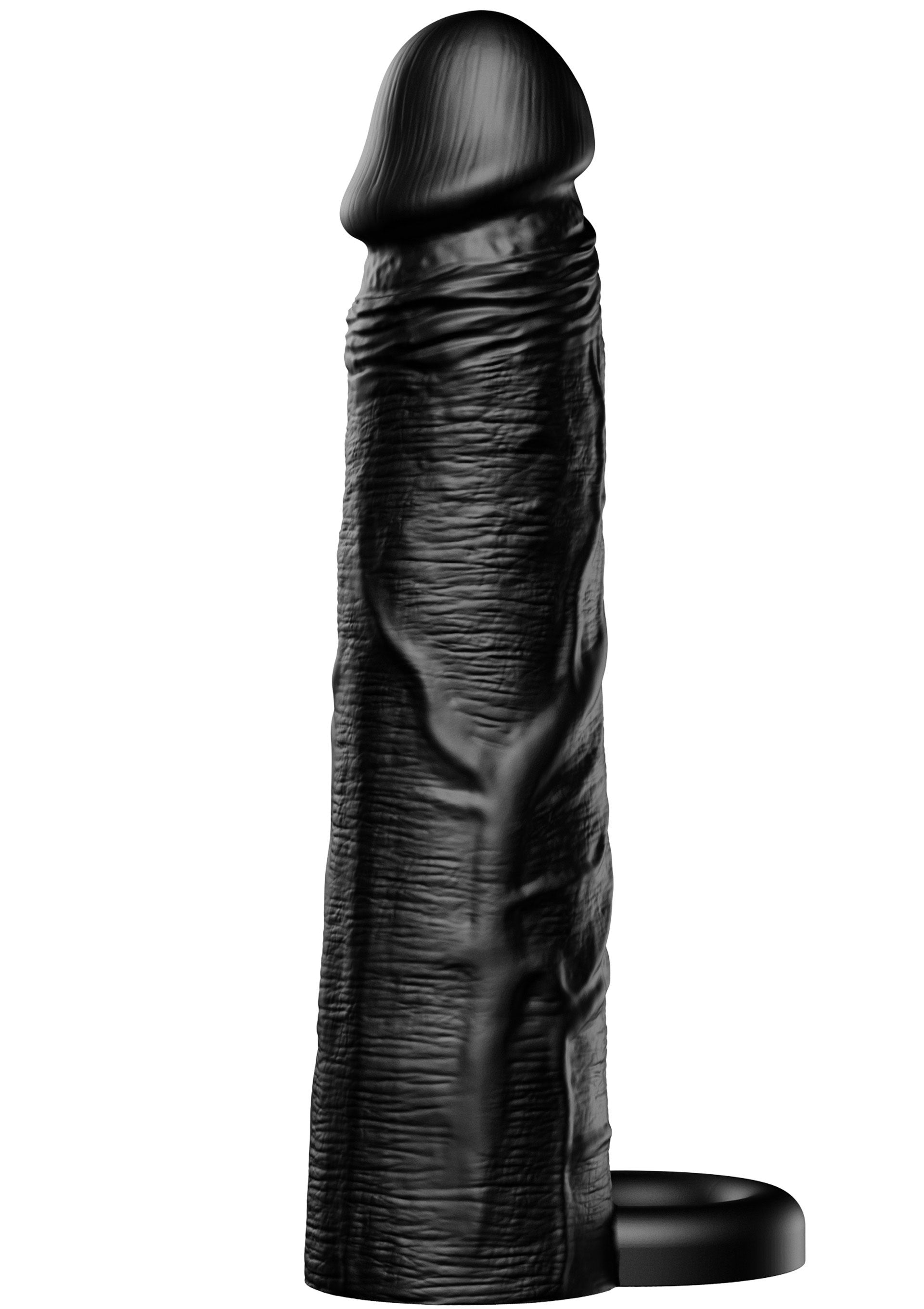 Performance masculine Hidden Desire Penis Sleeve Liquid Silicone Ring 20 cm