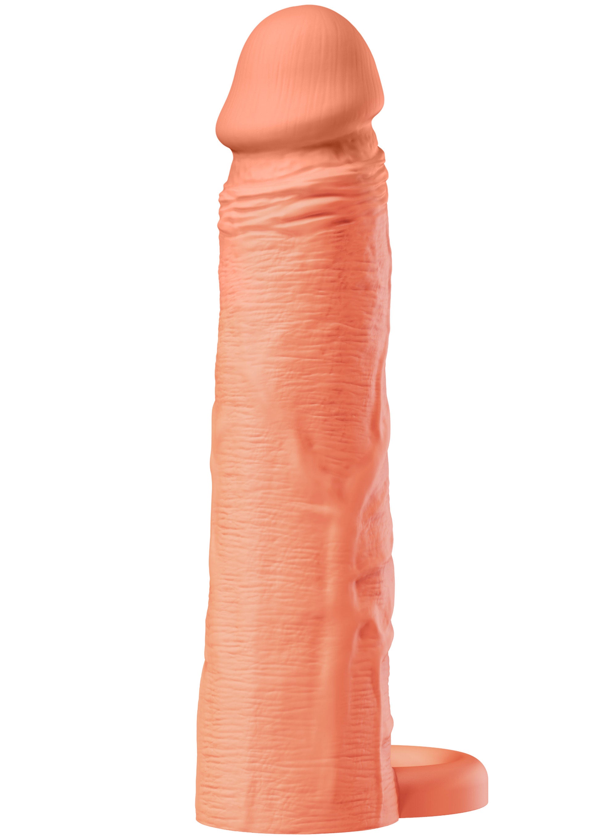 Performance masculine Hidden Desire Penis Sleeve Liquid Silicone Ring 20 cm