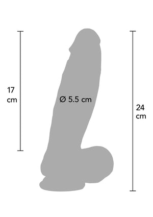 Dildo Hidden Desire Ultra Realistic Dildo Silicone 22 cm