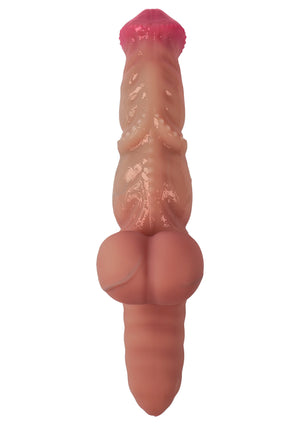 Dildo Hidden Desire Mutant Rumbler Vibrating Dildo Liquid Silicone