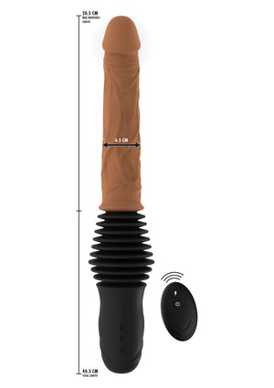 Vibromasseur Hidden Desire Realistic Double Thrusting Vibrator