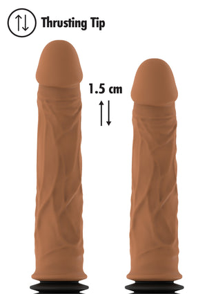 Vibromasseur Hidden Desire Realistic Double Thrusting Vibrator
