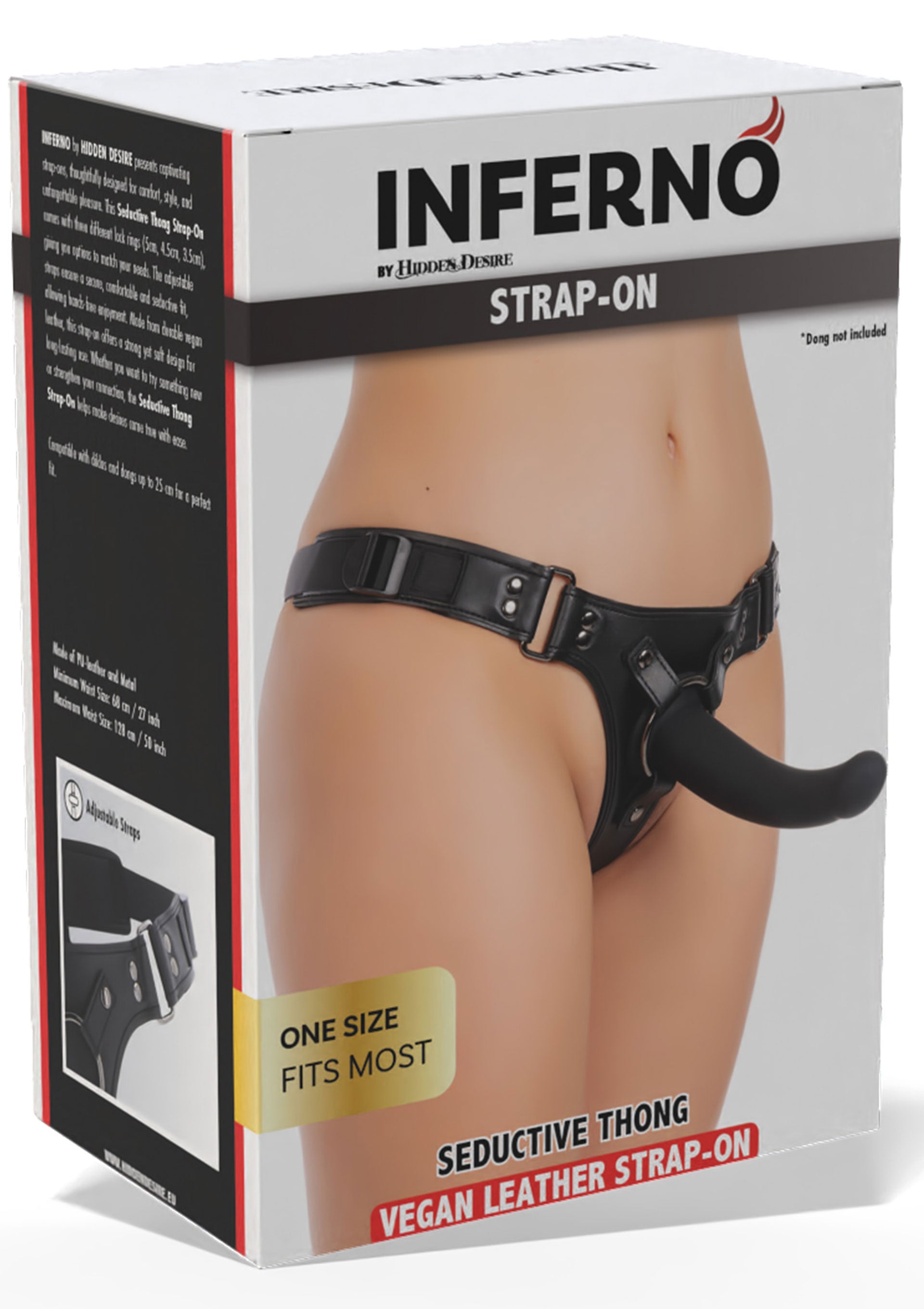 Gode-ceinture Hidden Desire Seductive Thong Strap-On