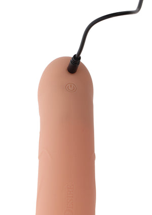 Gode-ceinture Hidden Desire Hollow Penis Strapon Vibrating Silicone 16 cm