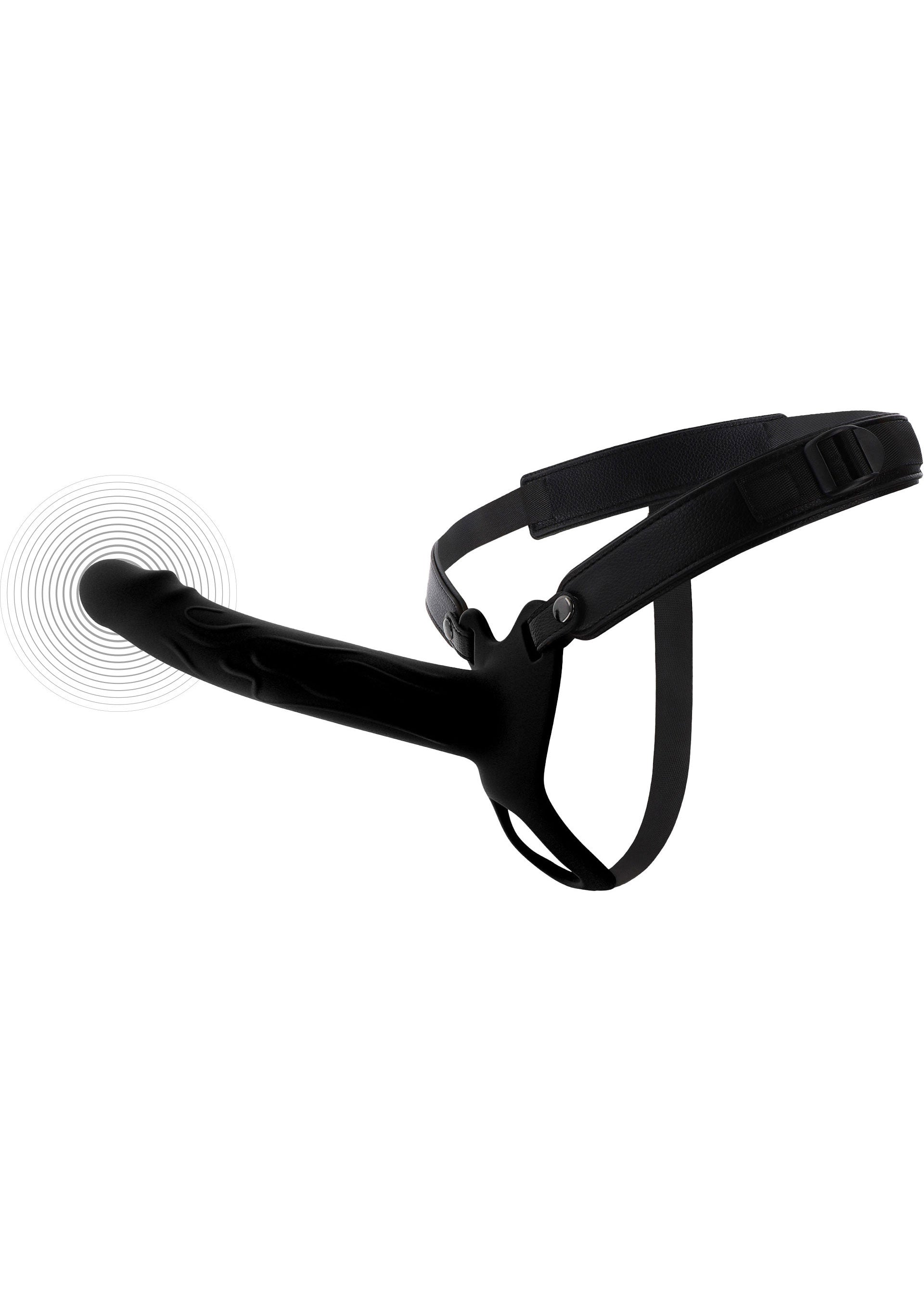 Gode-ceinture Hidden Desire Hollow Penis Strapon Vibrating Silicone 20 cm