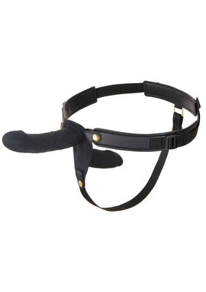 Gode-ceinture Hidden Desire Double Vibrating Pleasure Penis Strapon Silicone 14 cm