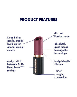 Satisfyer Deep Kiss - stimulateur clitoridien