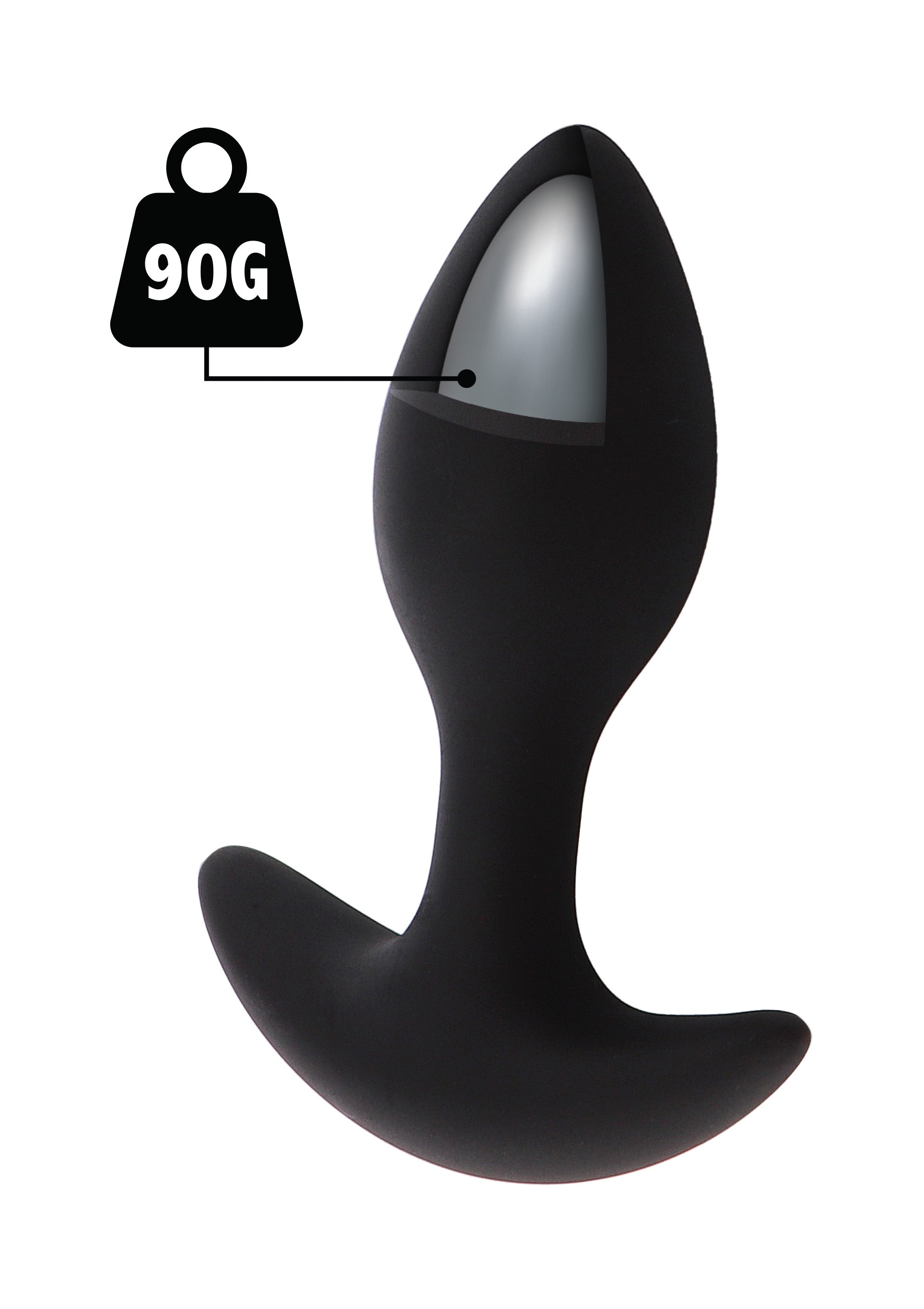 Jouet anal Hidden Desire Weighted Anal Plug 90g