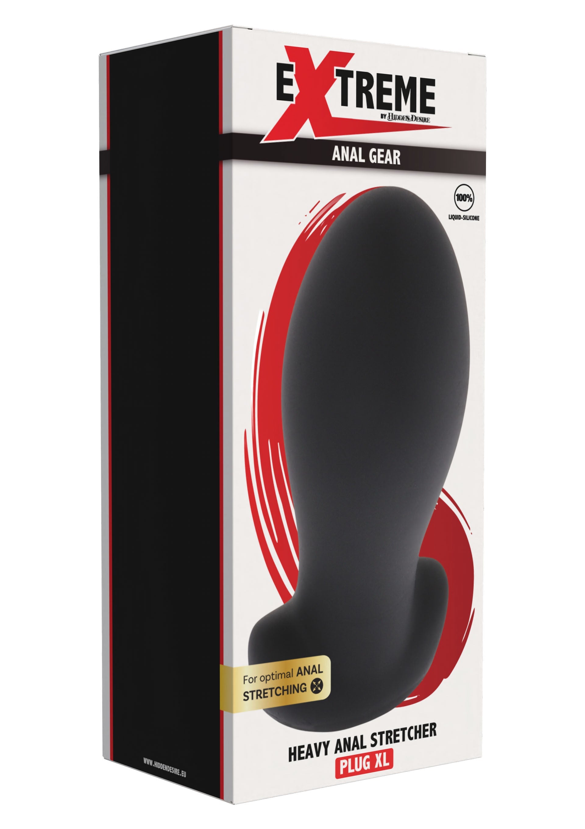 Jouet anal Hidden Desire Heavy Anal Stretcher Plug Liquid Silicone XL