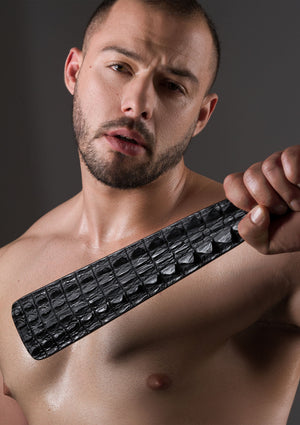 Accessoire BDSM Avanza Croc-Embossed Paddle