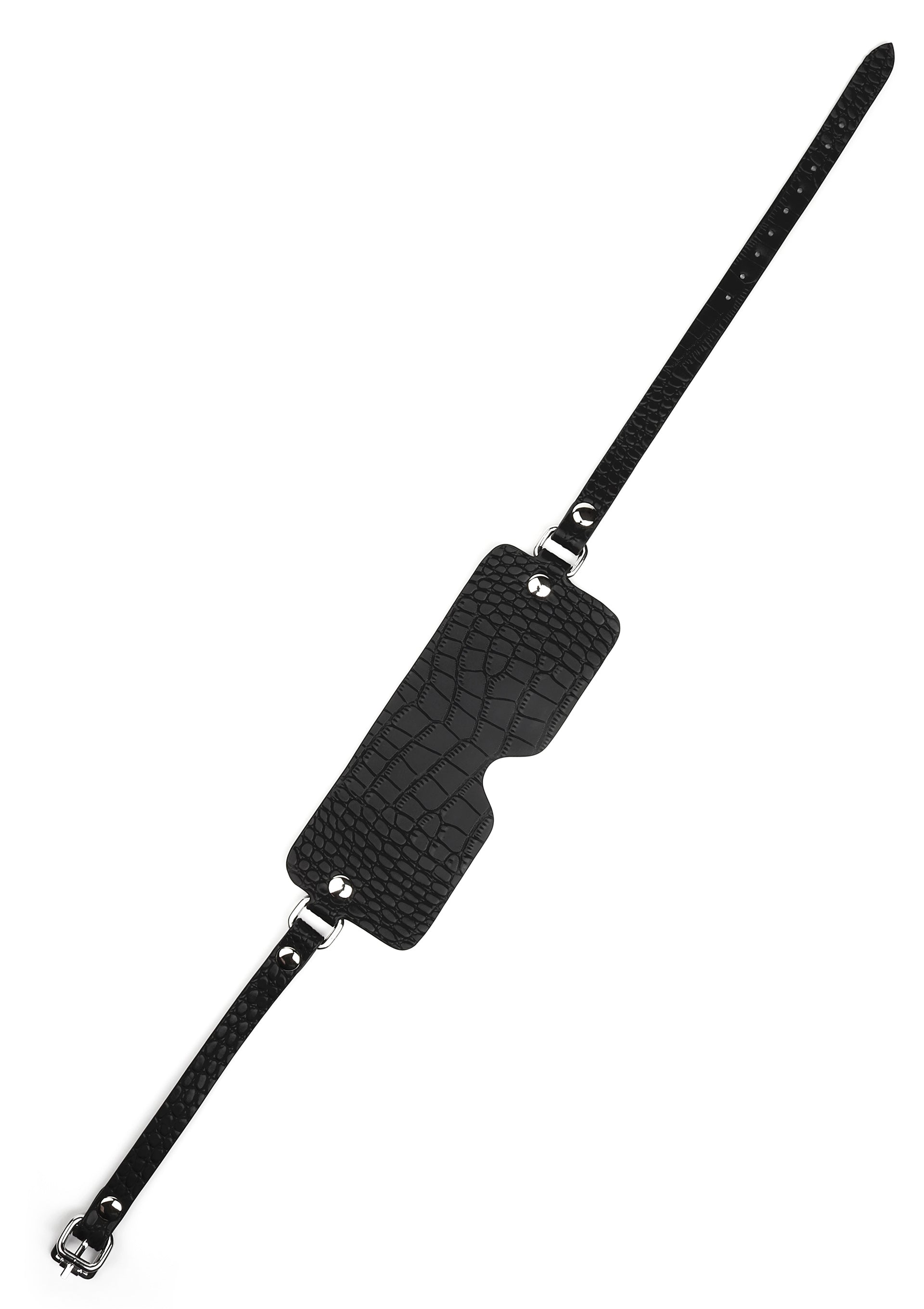 Accessoire BDSM Avanza Croc-Embossed Blindfold