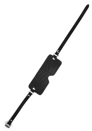 Accessoire BDSM Avanza Croc-Embossed Blindfold