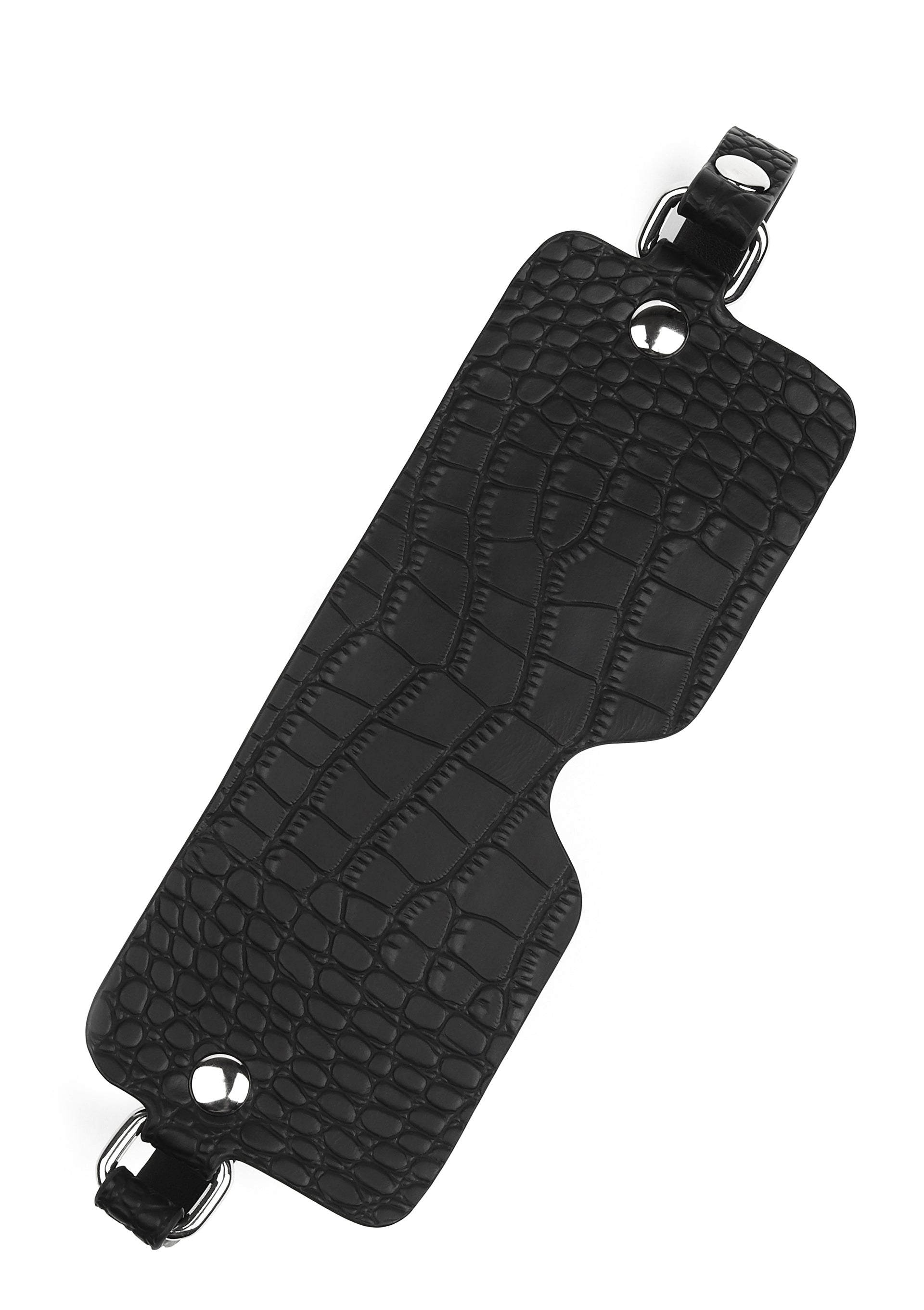 Accessoire BDSM Avanza Croc-Embossed Blindfold