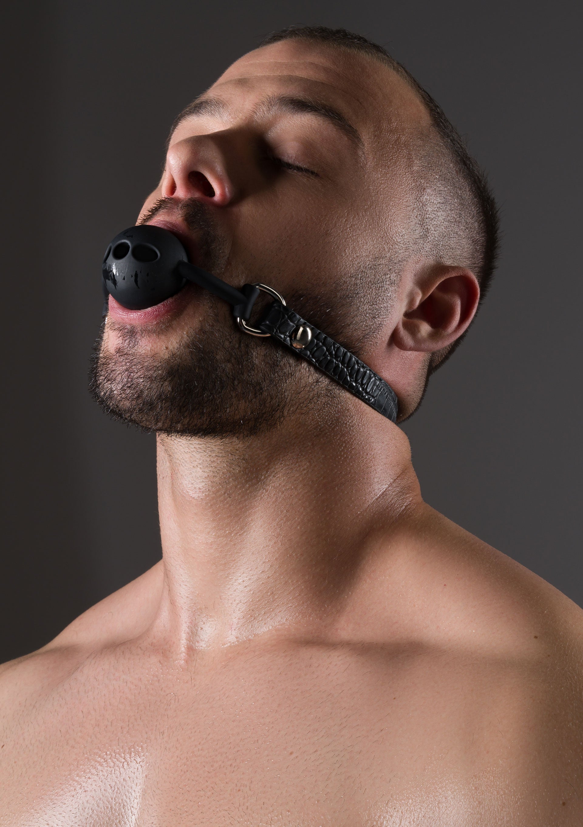 Accessoire BDSM Avanza Croc-Embossed Ball Gag