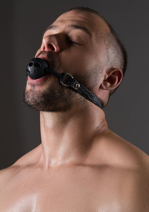 Accessoire BDSM Avanza Croc-Embossed Ball Gag