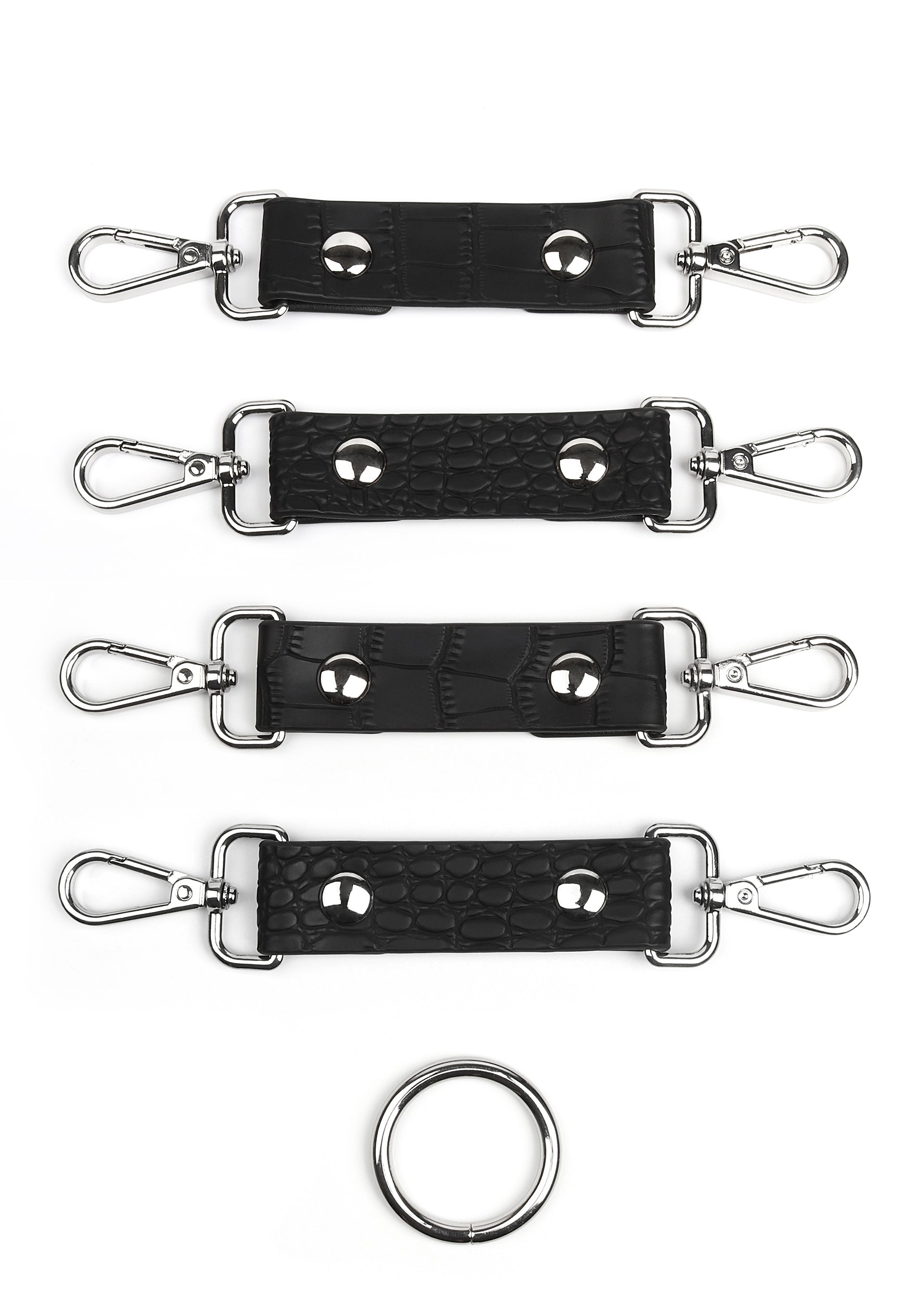 Accessoire BDSM Avanza Croc-Embossed Hogtie