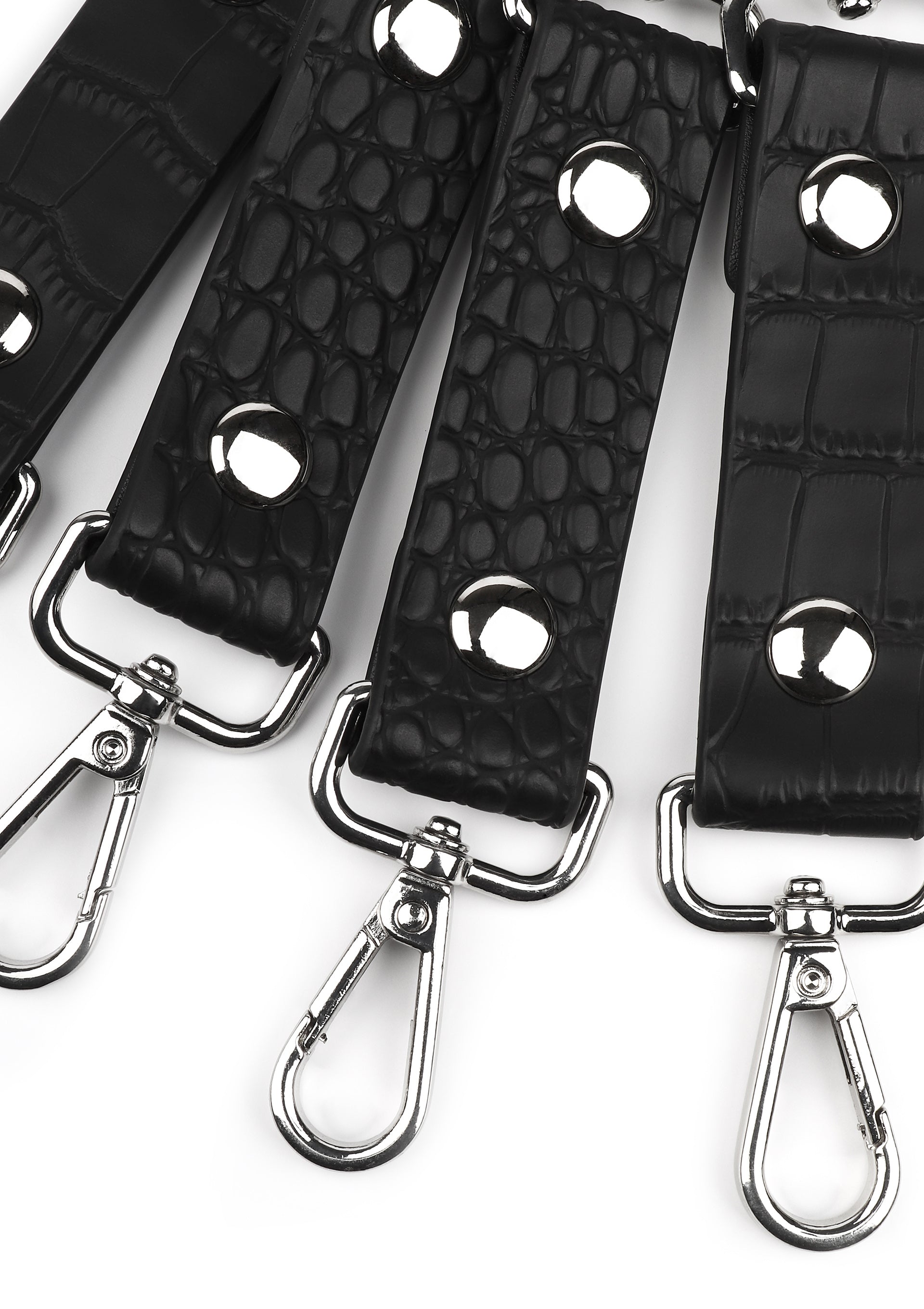 Accessoire BDSM Avanza Croc-Embossed Hogtie