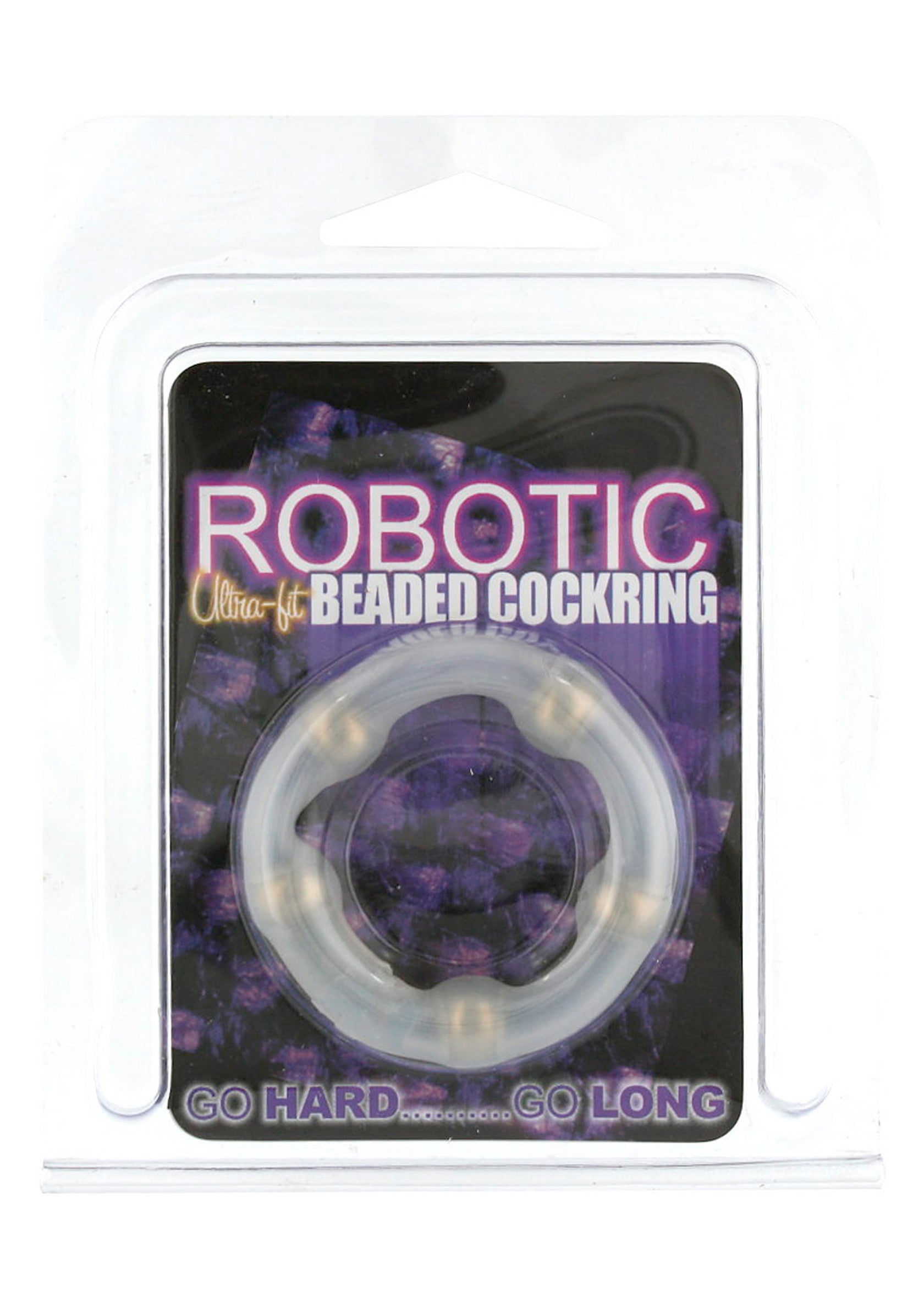 Performance masculine Seven Creations Robotic Beaded Cockring