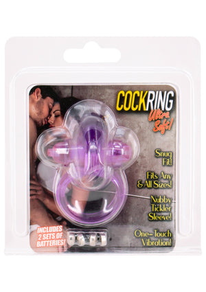 Performance masculine Seven Creations Rabbit Vibrating Cockring