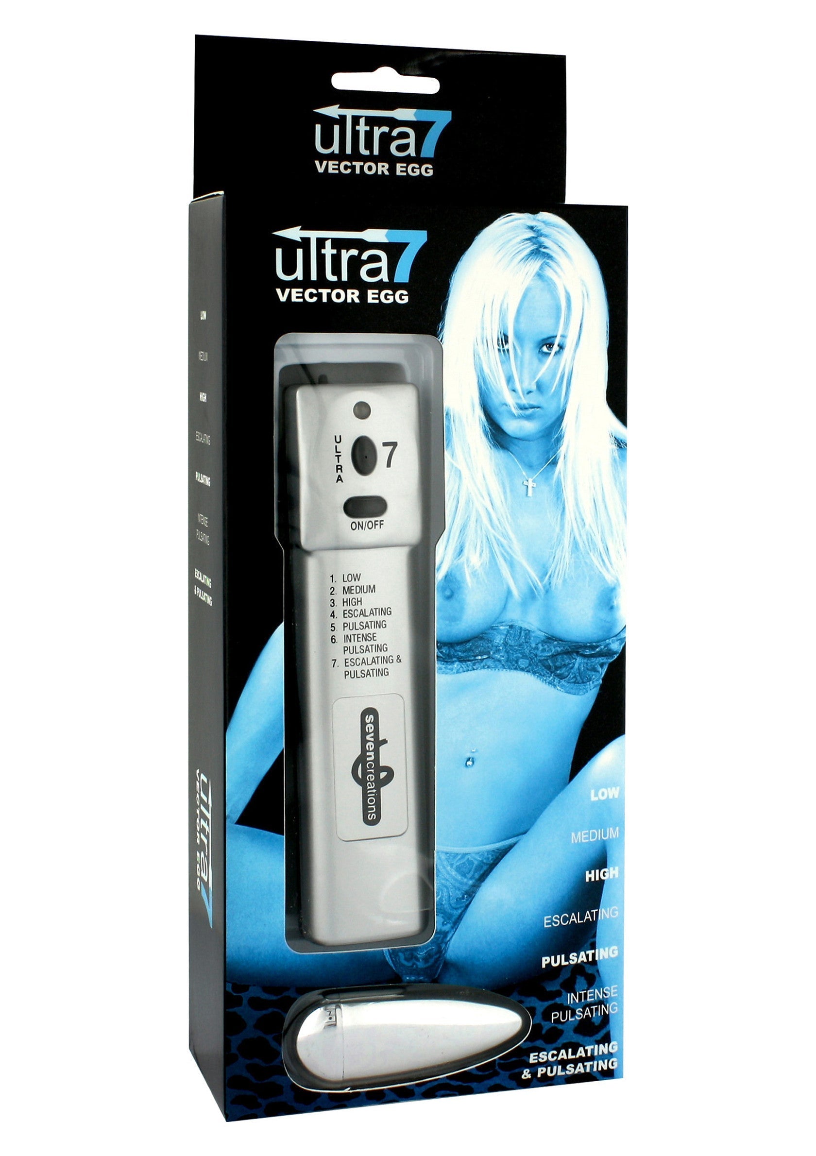 Boules de Geisha Seven Creations Ultra 7 Vector Egg Vibrating