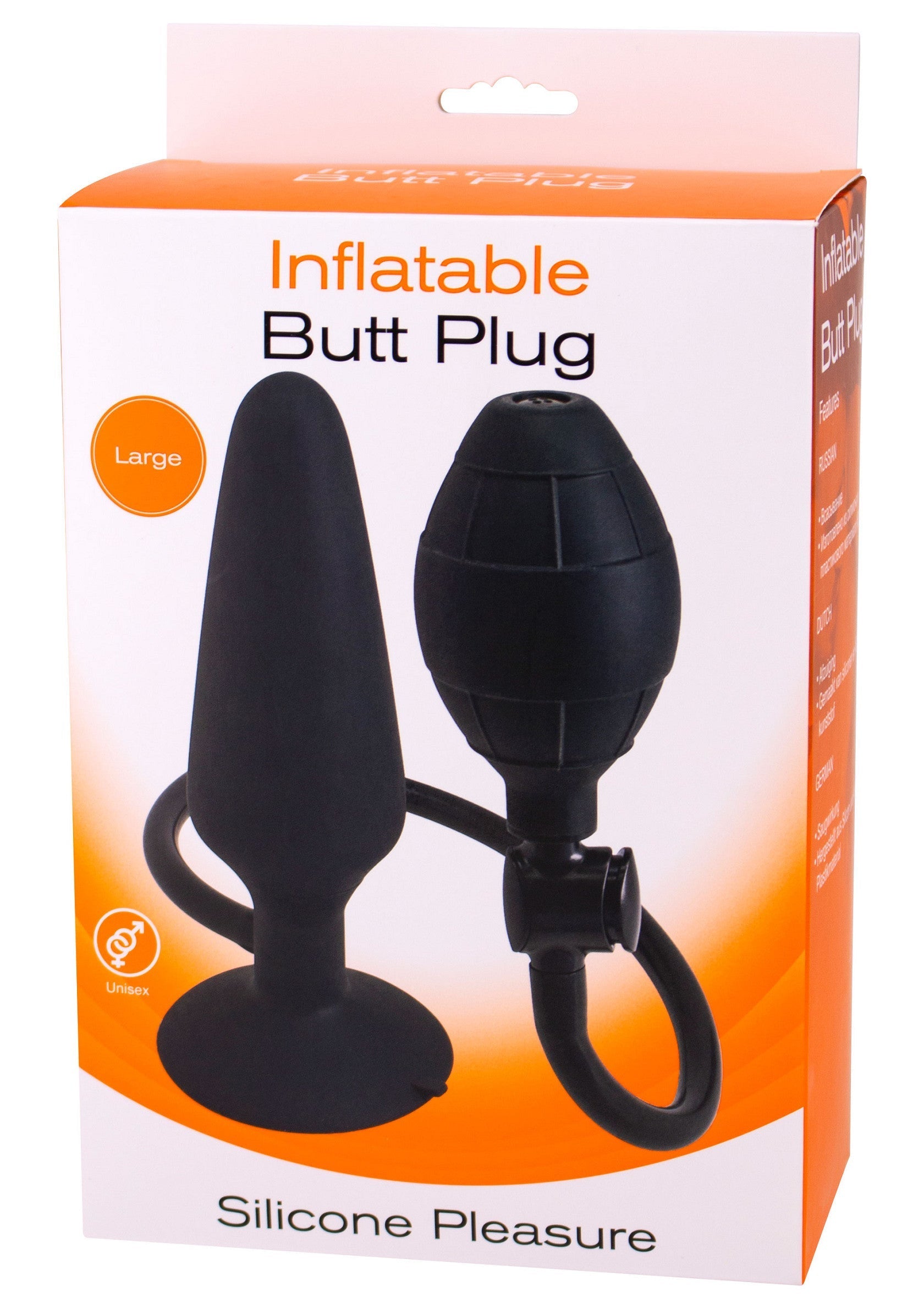 Jouet anal Seven Creations Inflatable Butt Plug Large