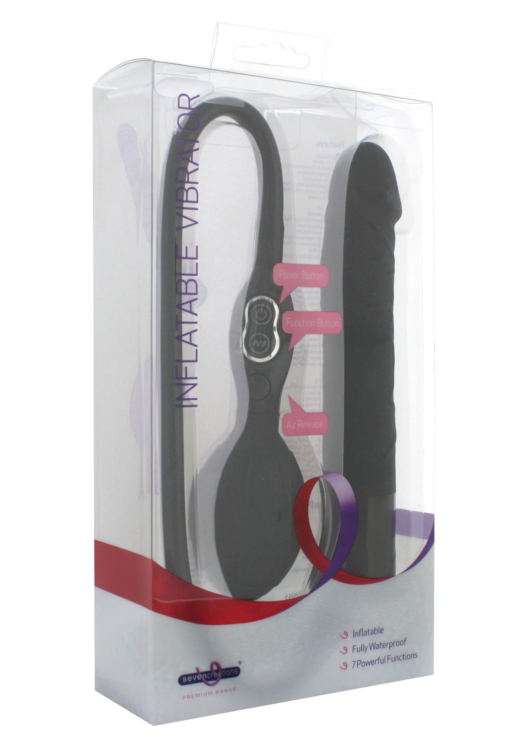 Jouet anal Seven Creations Inflatable Anal Vibrator