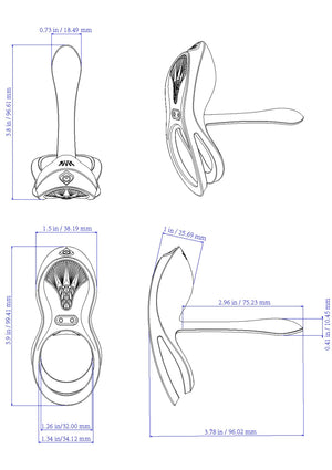 Vibromasseur Zalo Bayek Wearable Vibrator