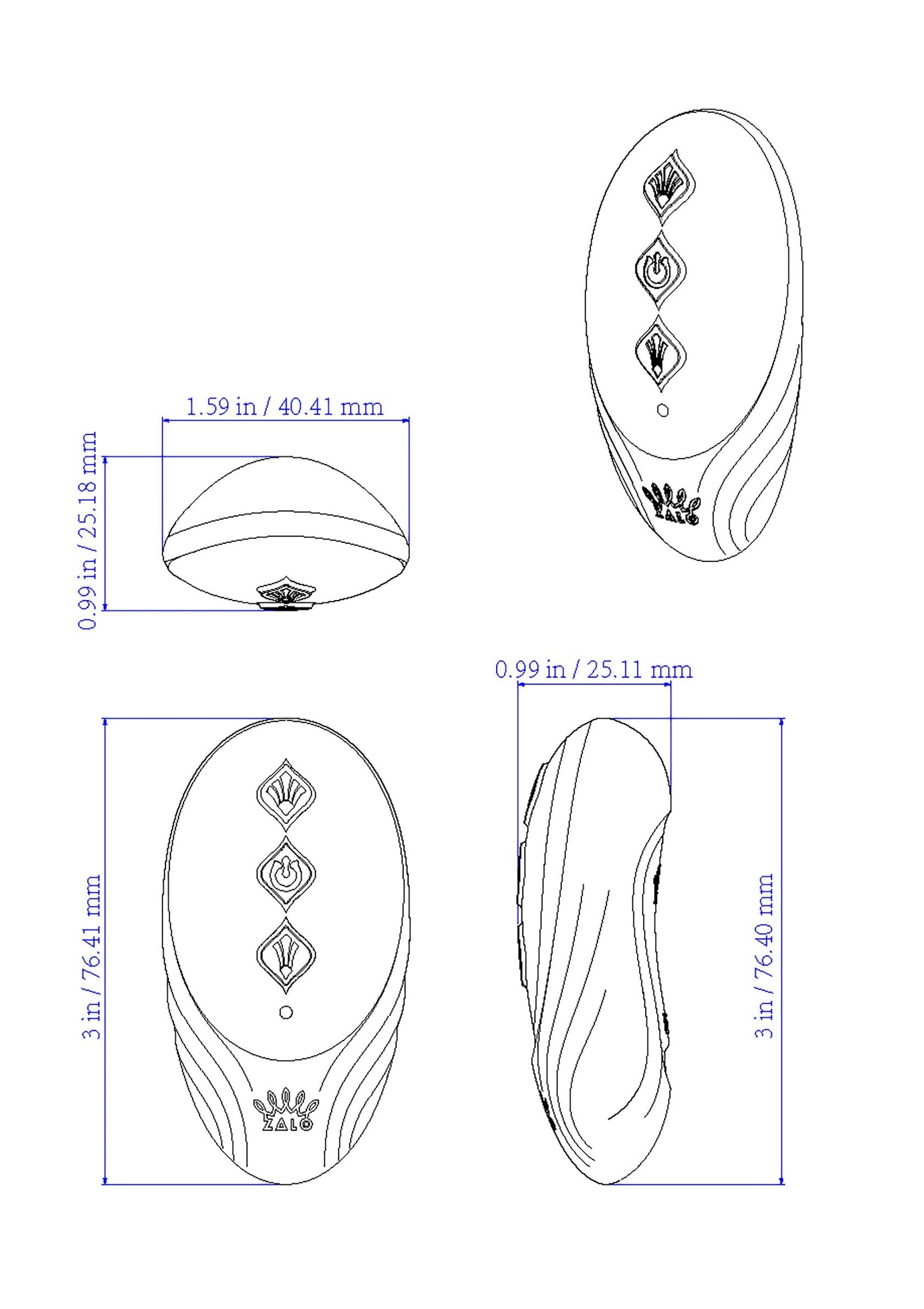 Vibromasseur Zalo Bayek Wearable Vibrator